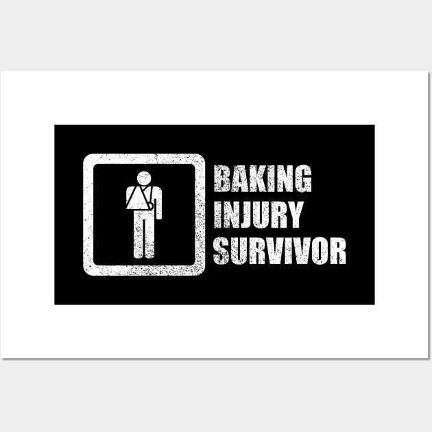 Baking Injury Survivor Wall Art by GloopTrekker